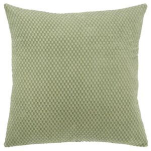 Rizzy Home - 20"x20" Oversize Solid Poly Filled Square Throw Pi Green